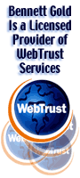Bennett Gold LLP, Chartered Professional Accountants is a Licensed Provider of WebTrust Services.